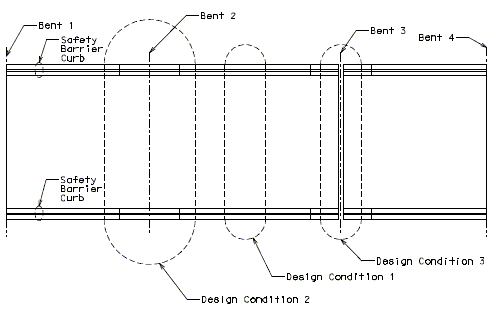 751.10 Plan View of Bridge Showing Slab Overhang Design Conditions.gif