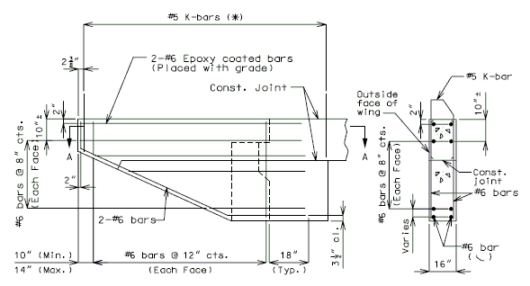 751.40 Reinforcement - Wing (Elevation & Part Section).gif