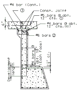 751.40 Reinf End Bent Without Exp Device Sec AA.gif