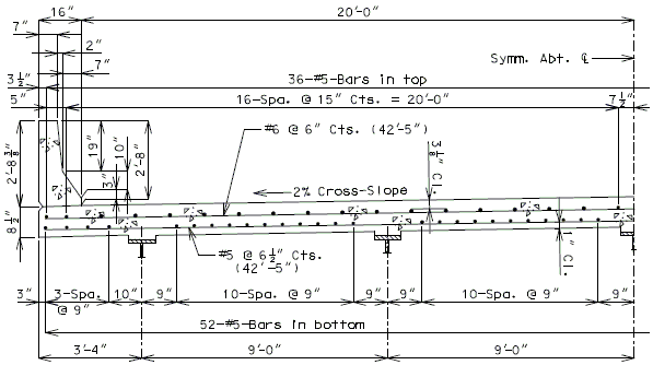 751.40 general superstructure-HS20 (40ft0in ROADWAY - 5 GIRDER).gif