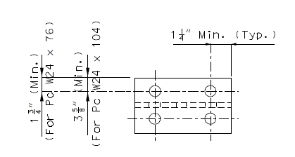 751.13 Finger Plate Expansion Joint- Int Bent- W24 Piece- Plan.gif