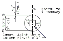 751.40 End Bent (Integral Column Section BB).gif