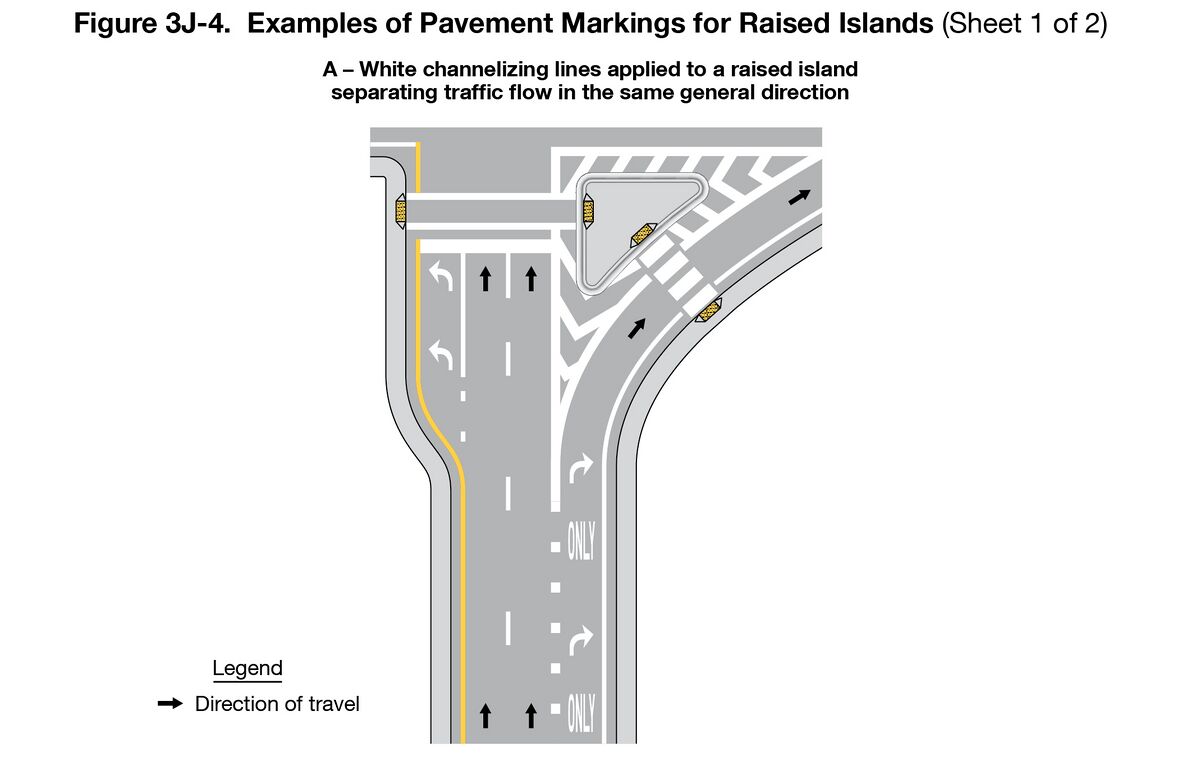 File:Fig3J-4-1 ExamplesOfPavementMarkingsForRaisedIslands.jpg ...
